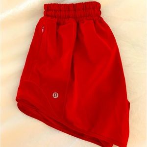 red hottie hot shorts